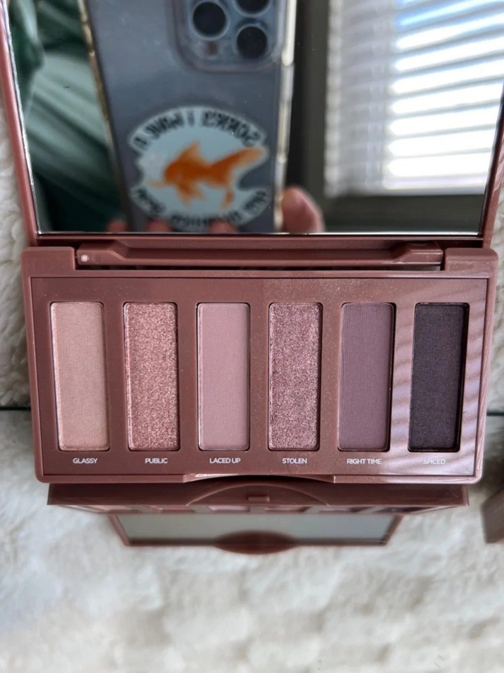 Urban Decay Naked3 Mini Eyeshadow Palette - Rose, Mauve, Brown, Taupe